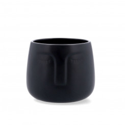 Кашпо Vinthera Moa Black Ceramic 13,5 X 13 см
