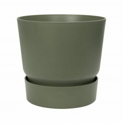 Plant pot Elho Greenville Circular Green Plastic (Ø 29,5 x 27,8 cm)