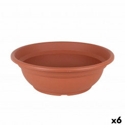Plant pot Dem Greentime Circular Bowl Brown ø 50 x 6,8 cm (6 Units)