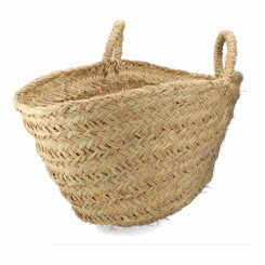 Firewood Basket EDM Esparto grass Oval 60 x 45 x 35 cm