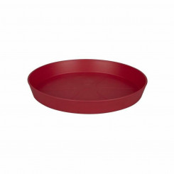 Тарелка для цветочного горшка Elho Loft Urban круглая красная пластик Ø 34 см