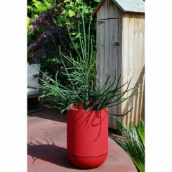Plant pot Riviera Granite D40 Red Plastic Round Ø 40 cm
