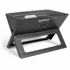 Foldable portable grill for use with charcoal Livoo Doc268 Steel 44.5 x 28.5 cm