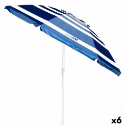 Parasol przeciwsłoneczny Aktive UV50 Ø 220 cm Polüester Alumiinium 220 x 214,5 x 220 cm (6 Ühikut)