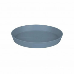 Тарелка для цветочного горшка Elho Loft Urban Blue Plastic Round Vintage Ø 34 см