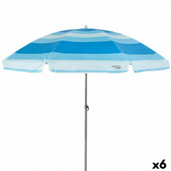 Aktive Sinine Polüester sun umbrella 200 x 194.5 x 200 cm (6 Ühikut)