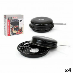 Portable Barbeque grill Algon Black (Ø 30 cm)