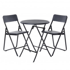 Table with 2 chairs Logic 60 x 60 x 74 cm