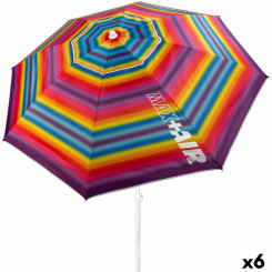 Aktive Mitmevärviline sun umbrella 200 x 200 x 200 cm Teras Oxford kangas (6 Ühikut)