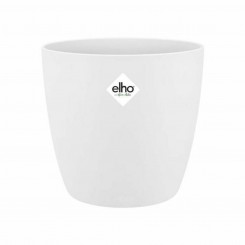 Plant pot Elho White Plastic Round