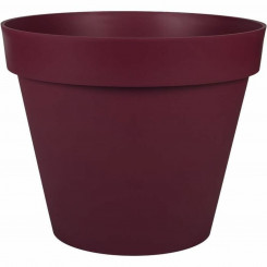 Plant pot EDA Ø 41 cm Dark red Plastic Round Modern