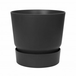 Горшок для растений Elho Black Plastic Round Modern Ø 47 см
