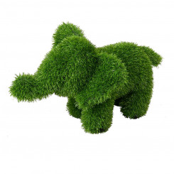 Decorative figure Decorative figure polypropylene Artificial grass Elephant 20 x 45 x 30 cm