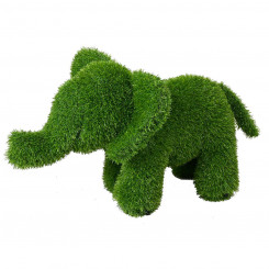 Decorative figure Decorative figure polypropylene Artificial grass Elephant 30 x 60 x 40 cm