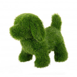 Декоративная фигурка Декоративная фигурка из полипропилена Искусственная трава Собака 23 х 35 х 33 см