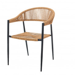 Krzesło ogrodowe Neska ii Graphite Gray Synthetic Aluminum 56 x 59.5 x 81 cm
