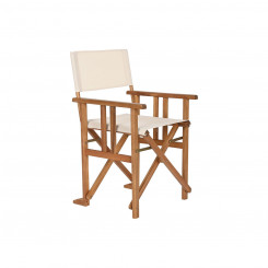 Krzesło ogrodowe Home ESPRIT Valge Pruun Akaatsia 52 x 53 x 87 cm