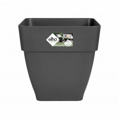 Горшок для растений Elho Черный Пластиковый Квадратный Современный
