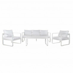 Garden sofa DKD Home Decor White Aluminum 78 cm 184 x 72 x 78 cm  