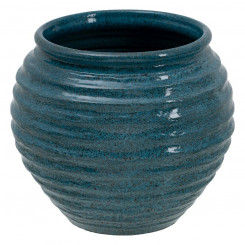 Flower pot 39 x 39 x 37 cm Ceramic Blue