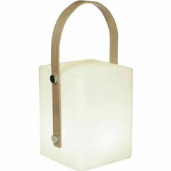 Table lamp Lumisky Tiky 10 x 10 x 25 cm White Brown Bamboo Plastic