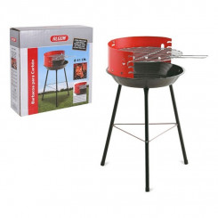 Charcoal Barbecue with Stand Algon Red Black (51,5 x 41 x 65 cm)