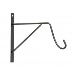 Hook for hanging up Mica Decorations 22,5 x 18 cm Anthracite Iron