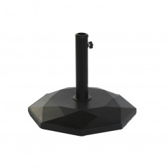 Основание для пляжного зонта DKD Home Decor Черный Нержавеющая сталь Цемент (48 x 48 x 39,5 см)