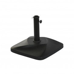 Основание для пляжного зонта DKD Home Decor Черный Нержавеющая сталь Цемент (48 x 48 x 41,5 см)