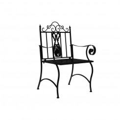 Садовый стул DKD Home Decor Черный Металл (63,5 x 52 x 98 см)
