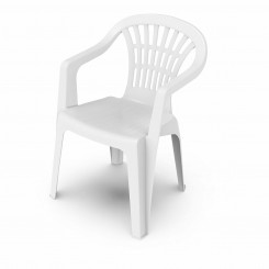 Garden chair Progarden White Resin (56 x 54 x 80 cm)