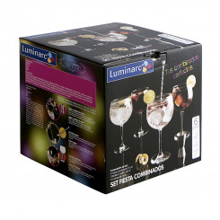 Коктейльный набор Luminarc Разноцветный стакан, 6 предметов