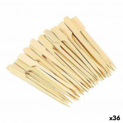 Bambusest hambaorgid Wooow 40 Tükid, osad 12 cm (36 Ühikut)