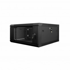 Настенный стеллажный шкаф Lanberg WF01-6604-10B 60 x 60 см 4U