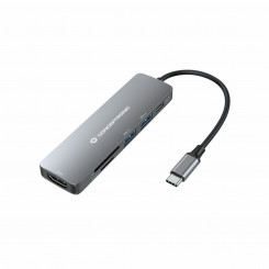 USB-концентратор Conceptronic DONN11G Серый