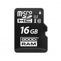 Micro SD Memory Card with Adaptor GoodRam UHS-I Class 10 100 Mb/s