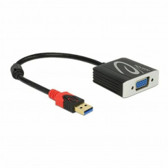 USB 3.0 to VGA adapter DELOCK 62738 20 cm must