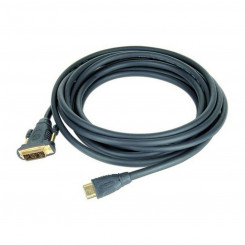 HDMI-DVI-kaabel GEMBIRD CC-HDMI-DVI-0,5M (0,5 m) Must