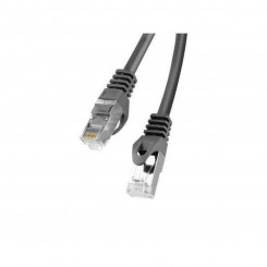 Жесткий сетевой кабель FTP категории 6 Lanberg PCF6-10CC-0100-BK, 1 м, черный