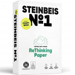 Printer Paper Steinbeis White Din A4 (5 Units)