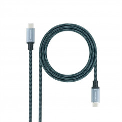 Kaabel USB C NANOCABLE 10.01.4100-COMB 50 cm roheline
