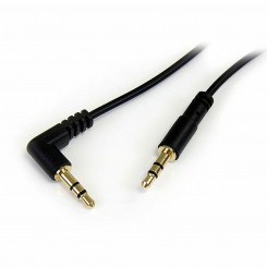 Audio Jack Cable (3.5mm) Startech MU1MMSRA             Black 0,3 m