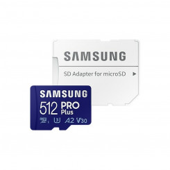 Micro SD mälukaart adapteriga Samsung MB MD512KA/EU 512 GB SSD