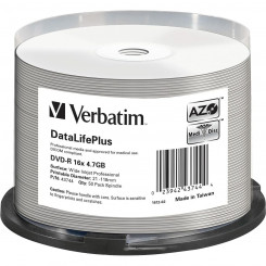 DVD-R Verbatim DataLifePlus, 50 шт.