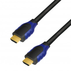 HDMI-kaabel Ethernetiga LogiLink CH0061 Must 1 m