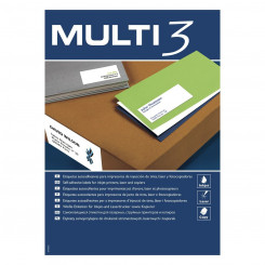 Printer Labels MULTI 3 10499 99,1 x 57 mm White 100 Sheets