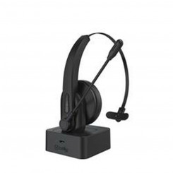 Headphones with Microphone Celly SWHEADSETMONOBK Black