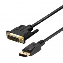 DisplayPort to DVI Adapter Aisens A125-0366 2 m Black