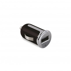 Car Charger Celly CCUSBTURBO Black