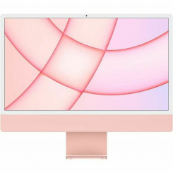 All in One Apple iMac 4.5K (2021) Pink Azerty French M1 512 GB SSD 8 GB RAM 24"